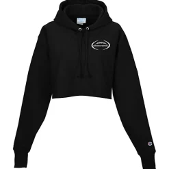 Champion Reverse Weave Cropped Hoodie - Ladies' - Screen