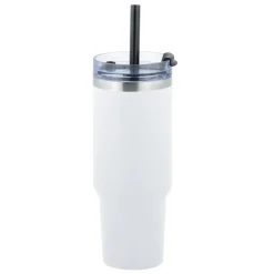 Charger Vacuum Tumbler - 40 oz - Laser Engraved