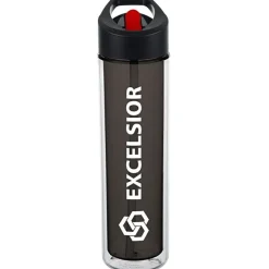 Chiller Insulated Bottle with Two-Tone Flip Straw Lid - 16 oz