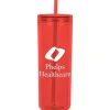 Chroma Acrylic Tumbler with Straw - 16 oz