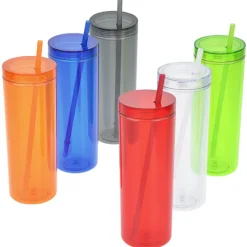 Chroma Acrylic Tumbler with Straw - 16 oz