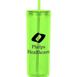 Chroma Acrylic Tumbler with Straw - 16 oz