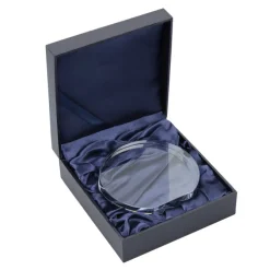 Circle Crystal Award - 4 inches