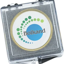 Circle Lapel Pin with Presentation Box