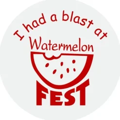 Circle Sticker - 4-1/2 inches