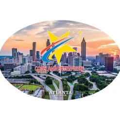 City Scapes Magnet - Atlanta