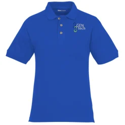 Classic Combed Cotton Pique Polo with Pocket