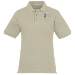 Classic Combed Cotton Pique Polo with Pocket