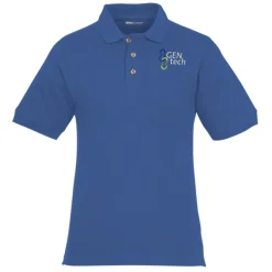 Classic Combed Cotton Pique Polo with Pocket