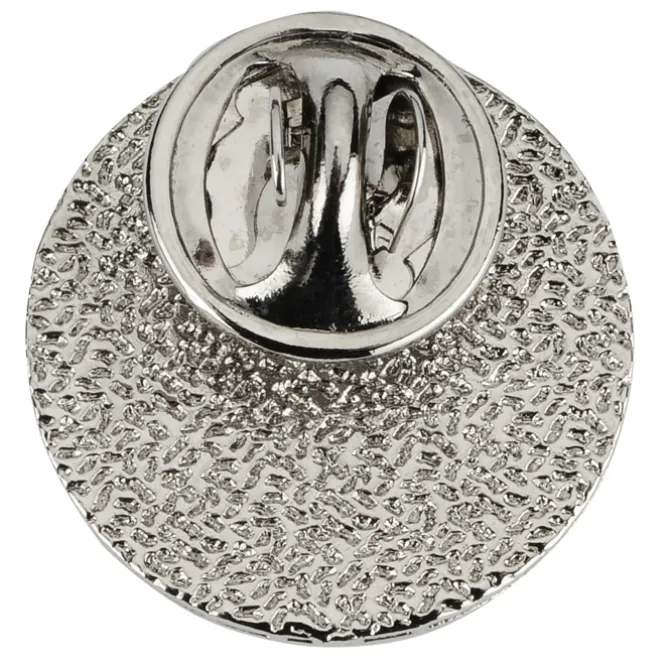 Classic Die Cast Lapel Pin - Round - Gift Box