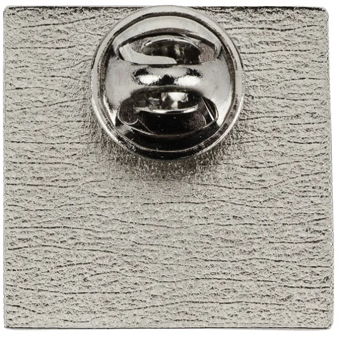 Classic Die Cast Lapel Pin - Square - Gift Box