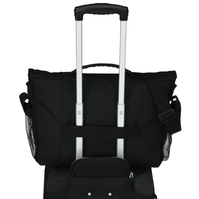 Classic Laptop Messenger Bag - Embroidered