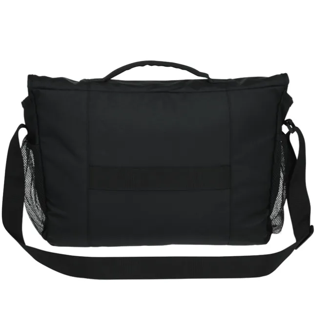 Classic Laptop Messenger Bag - Embroidered