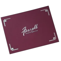 Classic Paper Certificate Folder