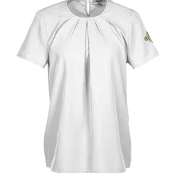 Classic Stretch Jewel Neck Blouse - Ladies'