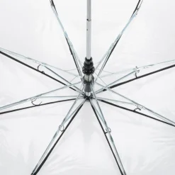 Clear Auto Open Folding Umbrella - 42-inch Arc