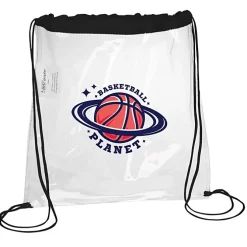 Clear Game Drawstring Sportpack - Full Color