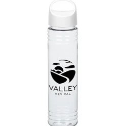 Clear Impact Adventure Bottle with Oval Crest Lid - 32 oz