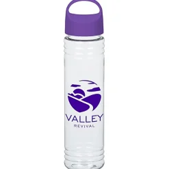 Clear Impact Adventure Bottle with Oval Crest Lid - 32 oz