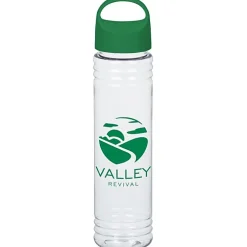 Clear Impact Adventure Bottle with Oval Crest Lid - 32 oz