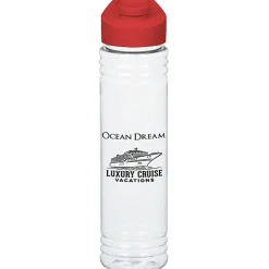 Clear Impact Adventure Bottle with Flip Carry Lid - 32 oz