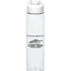 Clear Impact Adventure Bottle with Flip Carry Lid - 32 oz