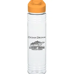 Clear Impact Adventure Bottle with Flip Carry Lid - 32 oz