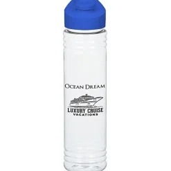 Clear Impact Adventure Bottle with Flip Carry Lid - 32 oz
