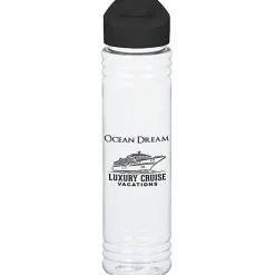 Clear Impact Adventure Bottle with Flip Carry Lid - 32 oz