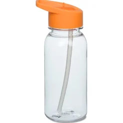 Clear Impact Cadet Bottle with Flip Straw Lid - 18 oz