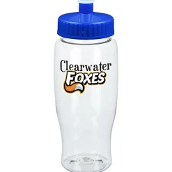 Clear Impact Comfort Grip Bottle - 27 oz. - Full Color