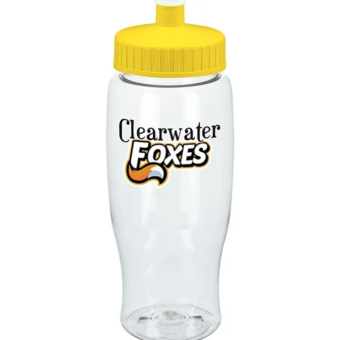 Clear Impact Comfort Grip Bottle - 27 oz. - Full Color