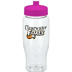 Clear Impact Comfort Grip Bottle - 27 oz. - Full Color