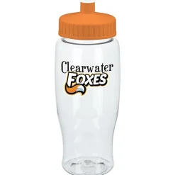 Clear Impact Comfort Grip Bottle - 27 oz. - Full Color