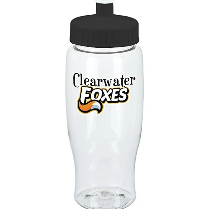 Clear Impact Comfort Grip Bottle - 27 oz. - Full Color