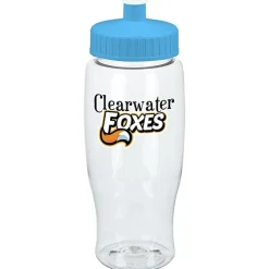Clear Impact Comfort Grip Bottle - 27 oz. - Full Color