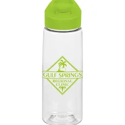 Clear Impact Flair Bottle with Flip Carry Lid - 26 oz