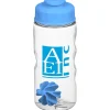 Clear Impact Mini Mountain Bottle with Flip Lid - 22 oz - Shaker