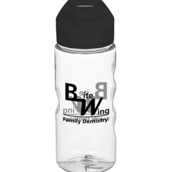 Clear Impact Mini Mountain Bottle with Flip Carry Lid - 22 oz