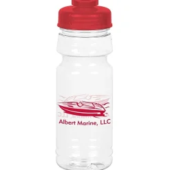 Clear Impact Trainer Bottle with Flip Drink Lid - 24 oz