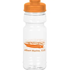 Clear Impact Trainer Bottle with Flip Drink Lid - 24 oz