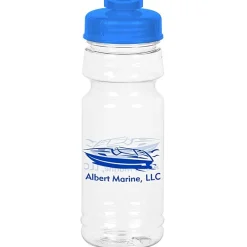 Clear Impact Trainer Bottle with Flip Drink Lid - 24 oz