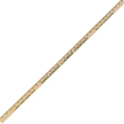 Clear Lacquer Yardstick - 1 1/8 inches x 1/8 inch