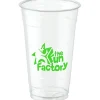 Clear Soft Plastic Cup - 24 oz