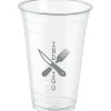 Clear Soft Plastic Cup - 20 oz