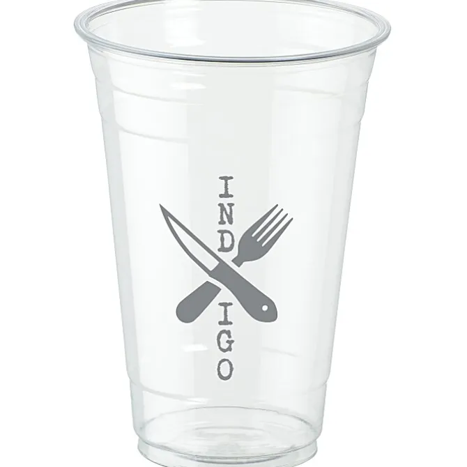 Clear Soft Plastic Cup - 20 oz