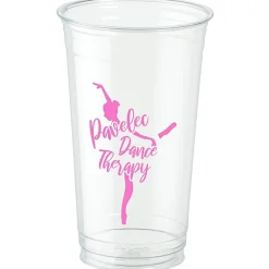 Clear Soft Plastic Cup - 32 oz