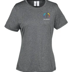 Clique Charge Active Tee - Ladies' - Embroidered