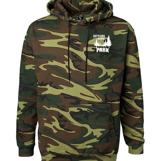 Code V Camo Hoodie - Screen
