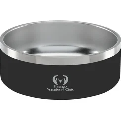 Color Accent Stainless Steel Pet Bowl